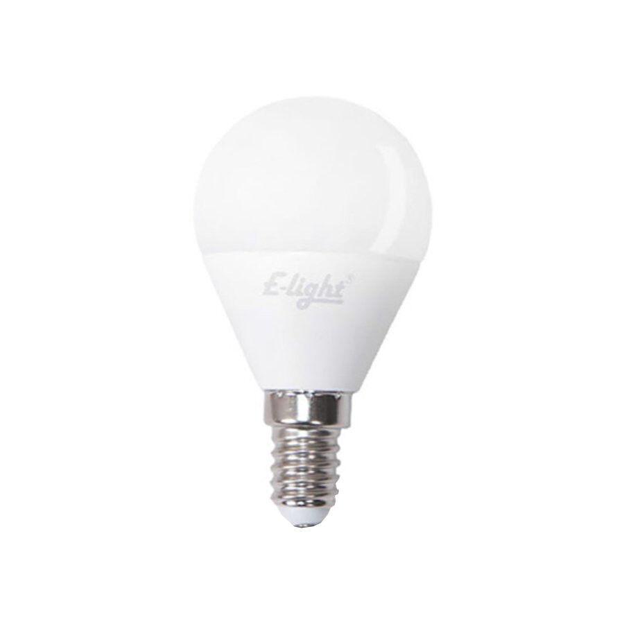 E-light LED sijalica, G45, 7W, E14, 4000K, Bijela
