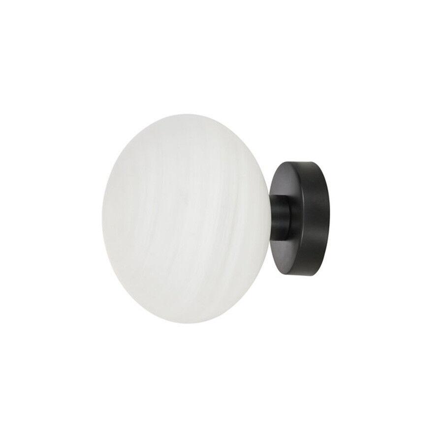 Mass-Light Zidna lampa Bono ML-157951-1W, BIjelo staklo, Crna