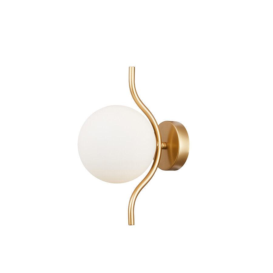 Mass-Light Zidna lampa Galloway ML-9341-1W, Zlatna