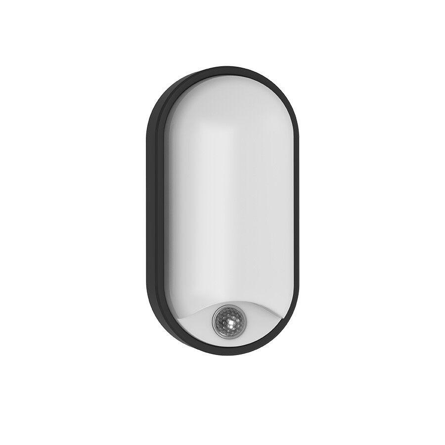 Mass-Light Zidna lampa sa senzorom Hendry ML19D-210T, LED, Crna