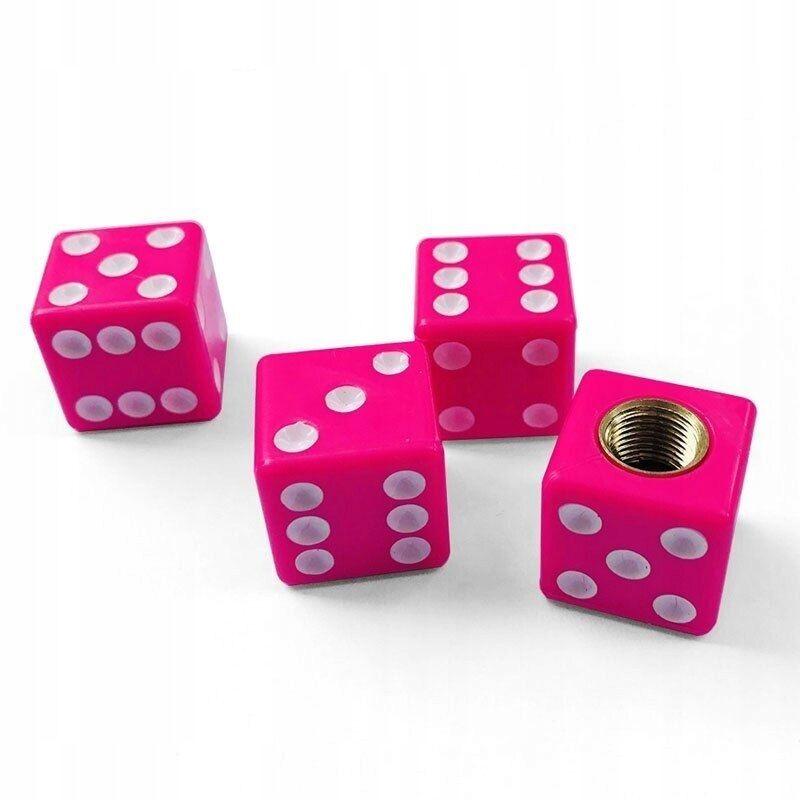 Set kapica za ventile, 4 komada, Roze