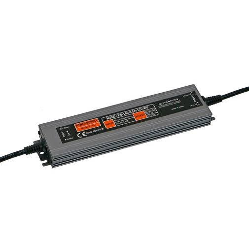 E-light Transformator EL-PW 100W-IP67-12V, Crni