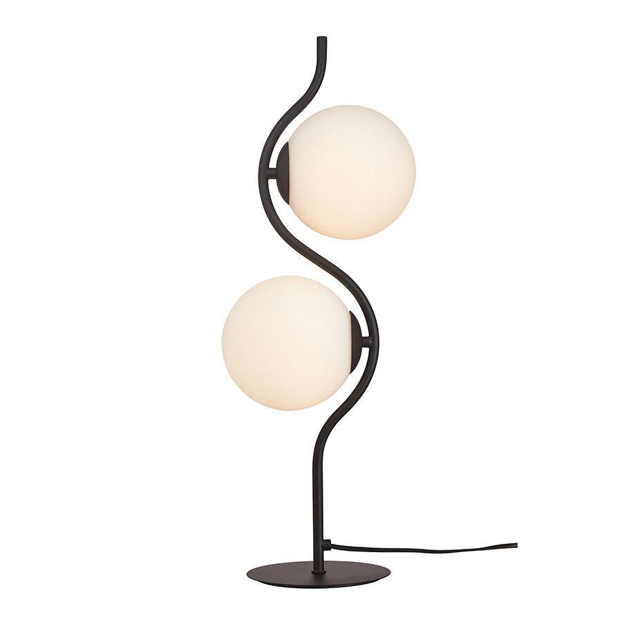 Mass-Light Stolna lampa Galloway ML-9342-2T, Crna