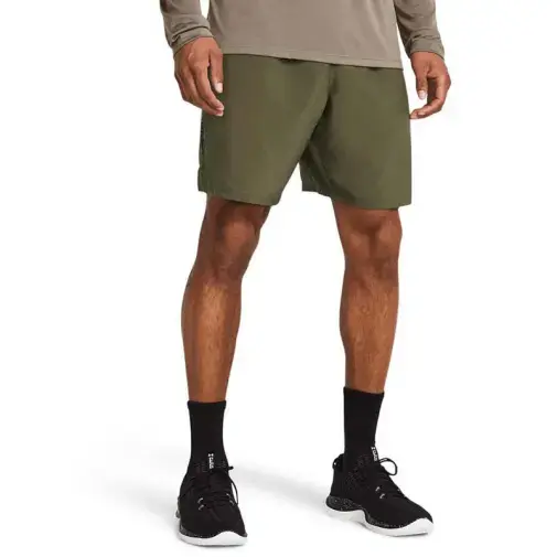 Under Armour Muški šorts Tech woven wordmark, Maslinasti