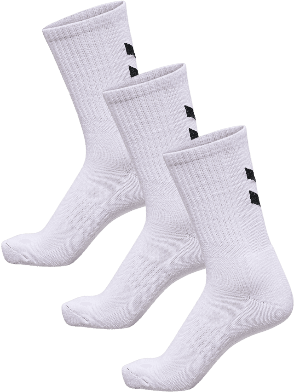 Hummel Set muških čarapa, 3 komada, Bijeli