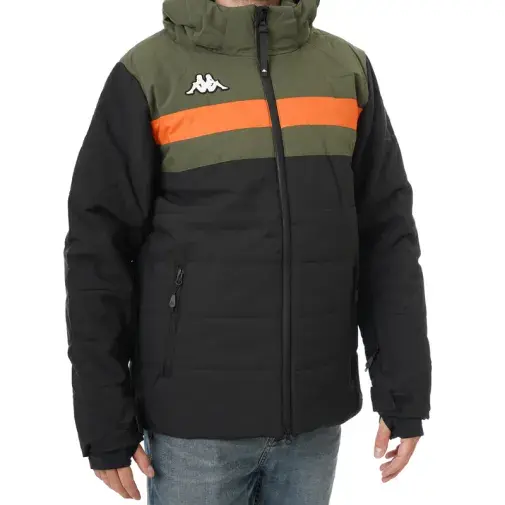 Robe di Kappa Muška ski jakna Kicbil, Crno - maslinasta