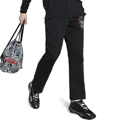 Puma Muški donji deo trenerke D.d. melo 1love dime pant, Crni