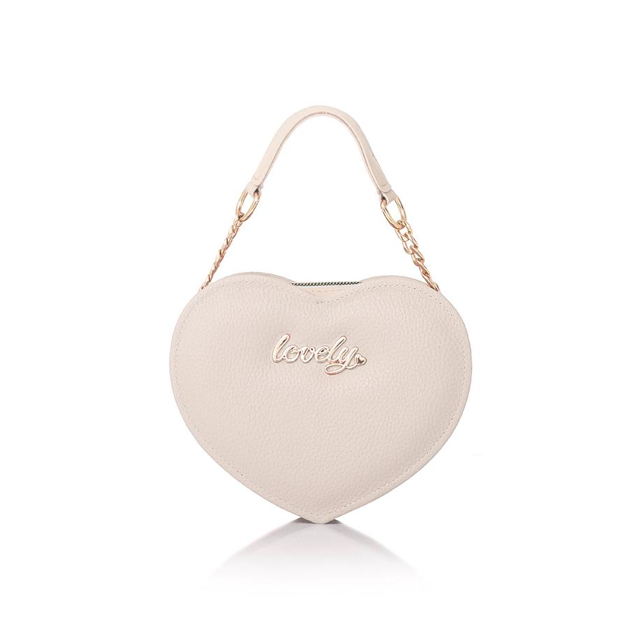 Lovely Bag Adele - Bež Torba, Zlatni Metal