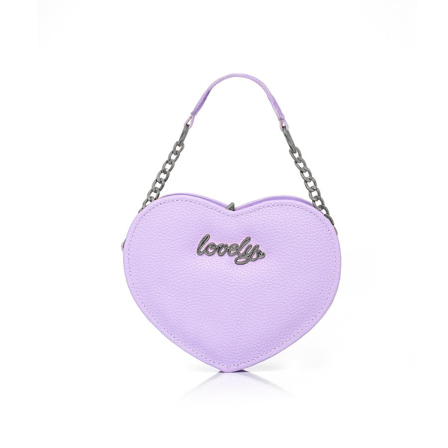 Lovely Bag Adele - Lila Torba, Crni Metal