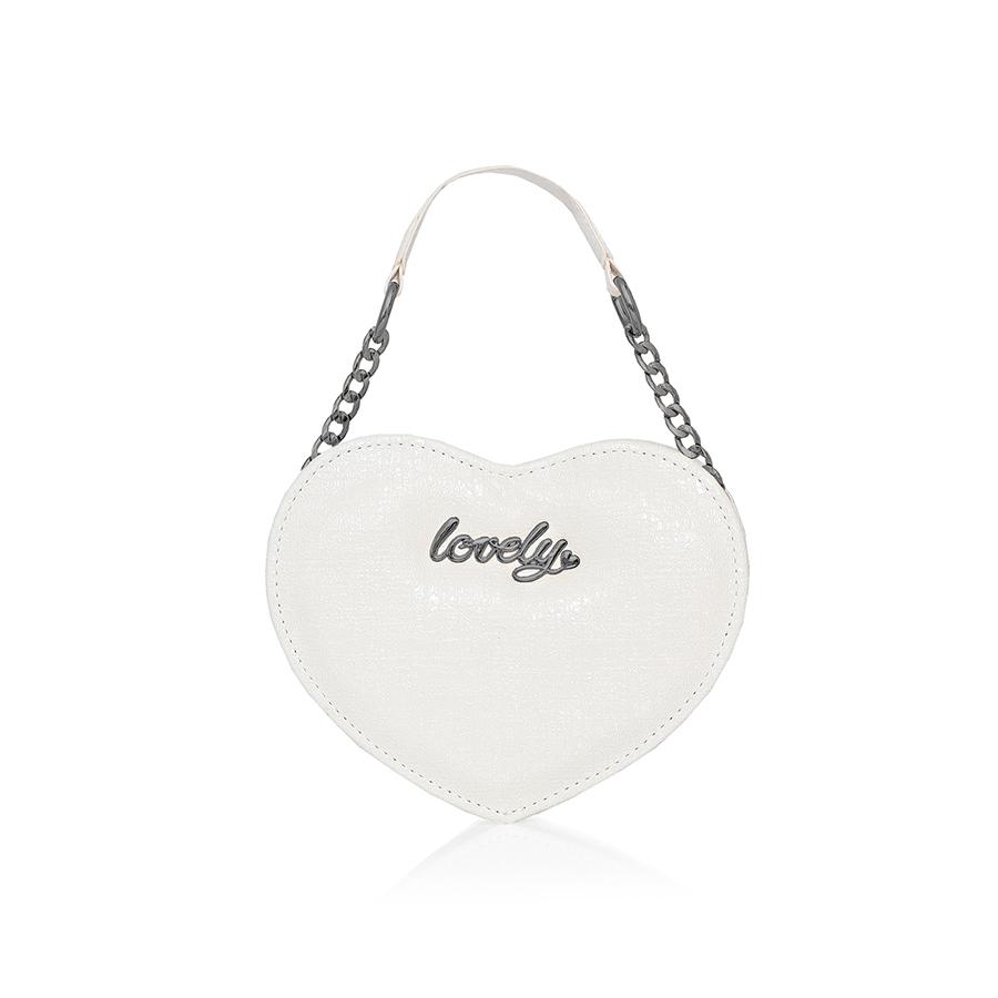 Lovely Bag Adele- Bijela Torba, Crni Metal