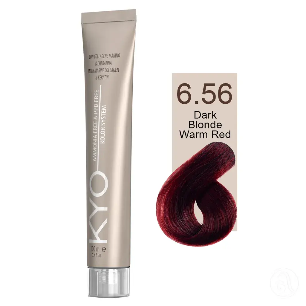 KYO Farba za kosu, 100ml, 6.56 Tamnoplava topla crvena