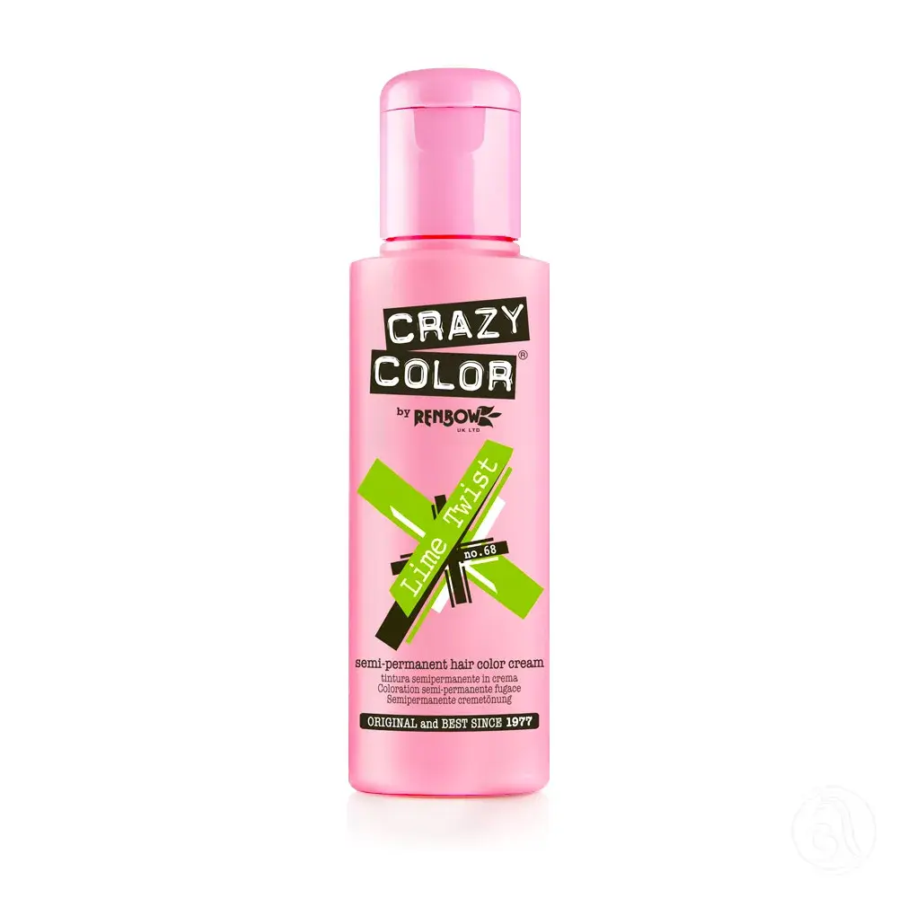Crazy Color Krema za bojenje kose 100ml, Lime Twist