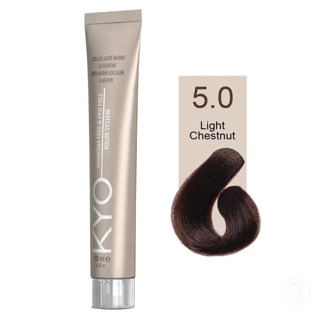 KYO Farba za kosu, 100ml, 5.0 Svetlokestenjasta