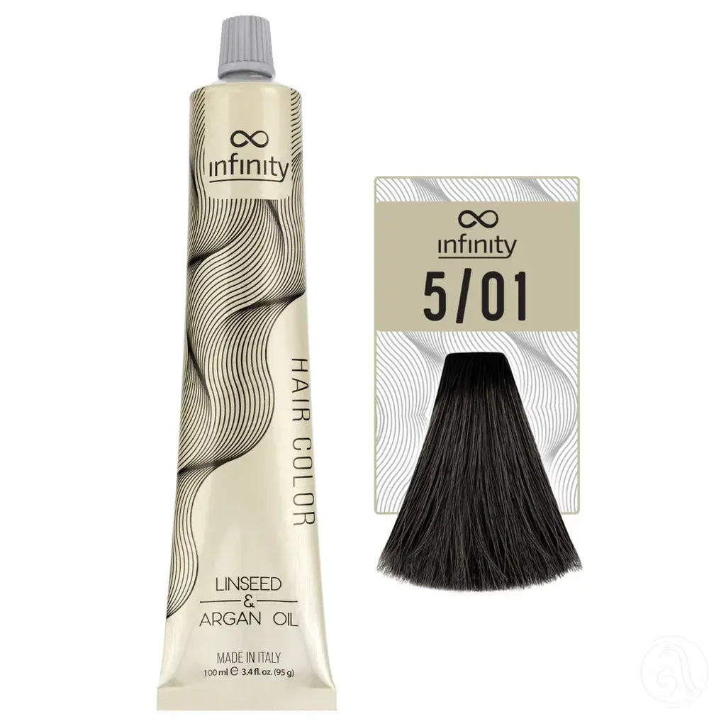 Infinity Farba za kosu, 100ml, 5/01 Hladna braon