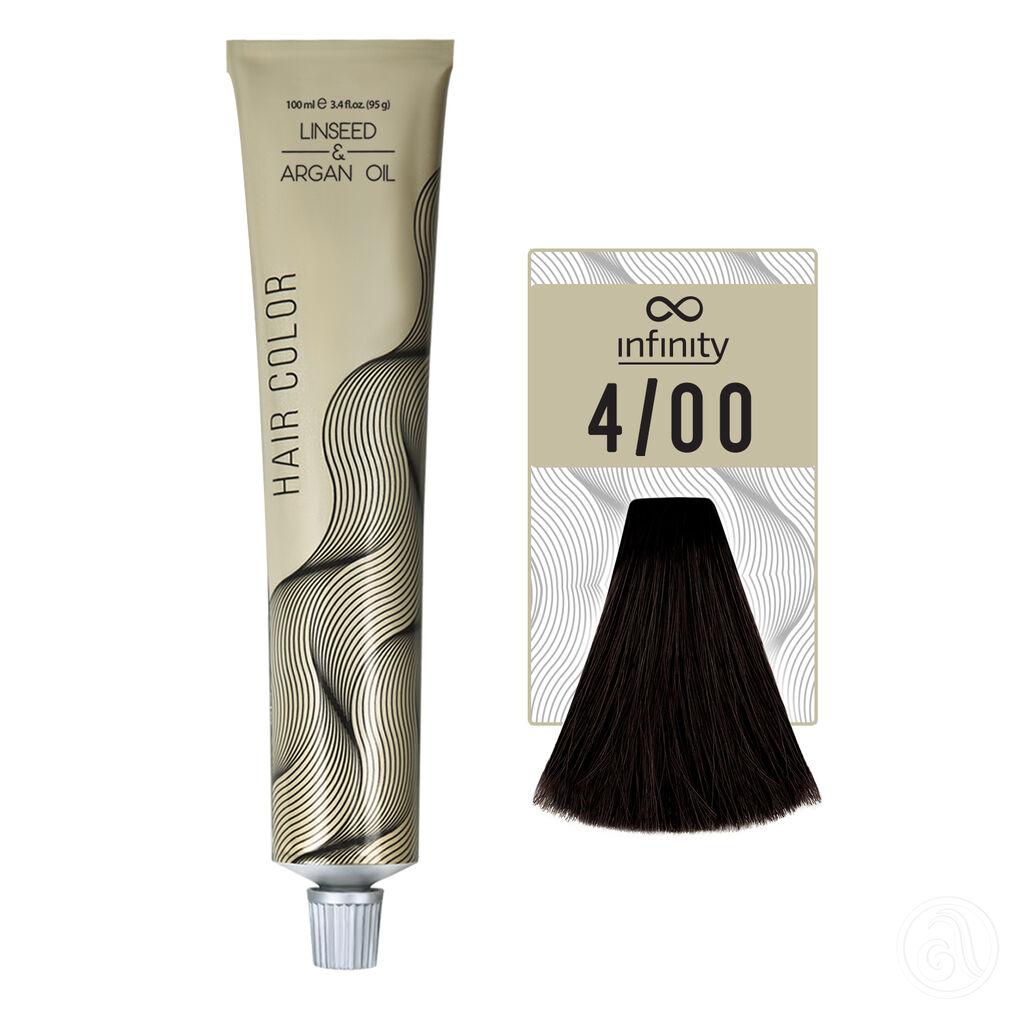 Infinity Farba za kosu, 100ml, 4/00 Intenzivna prirodna braon