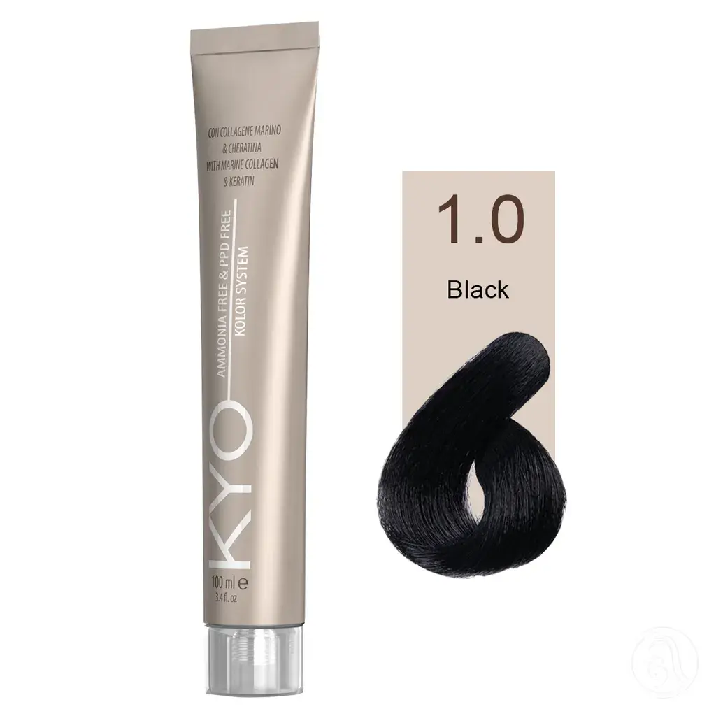 KYO Farba za kosu, 100ml, 1.0 Crna