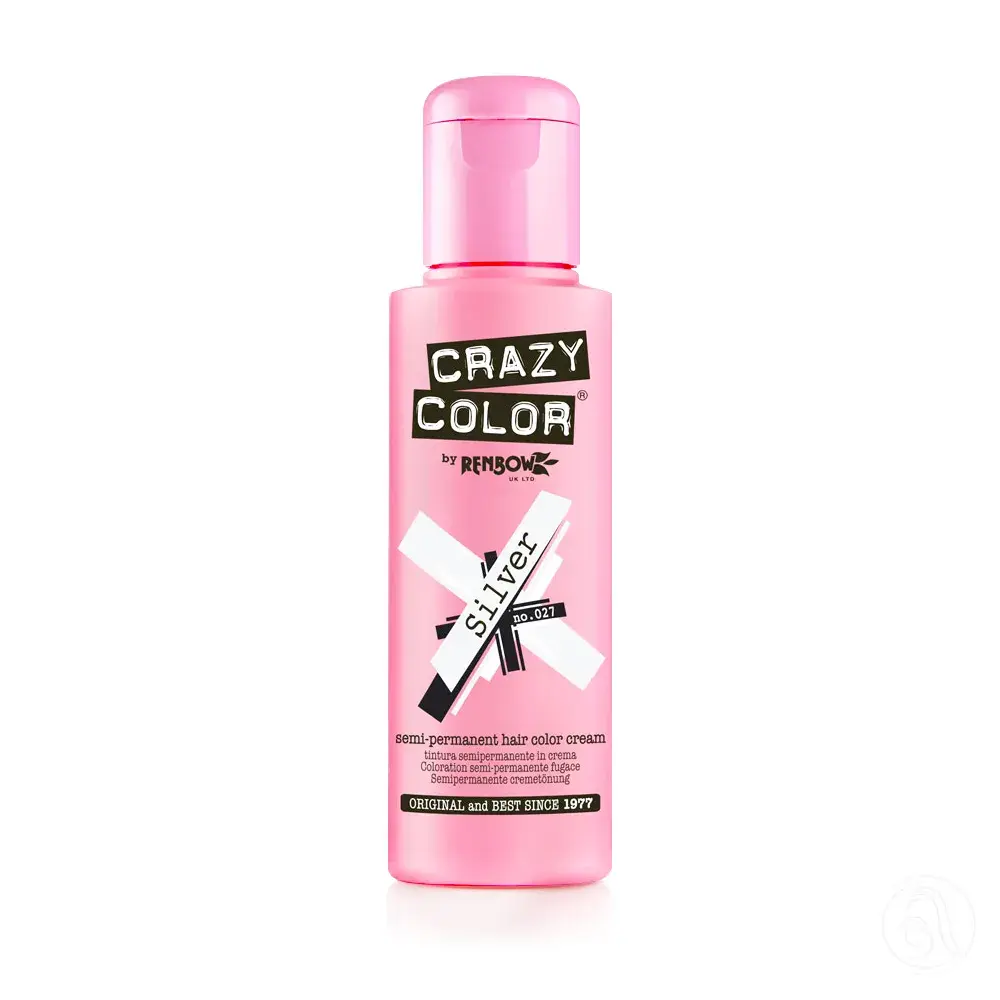Crazy Color Krema za bojenje kose 100ml, Silver