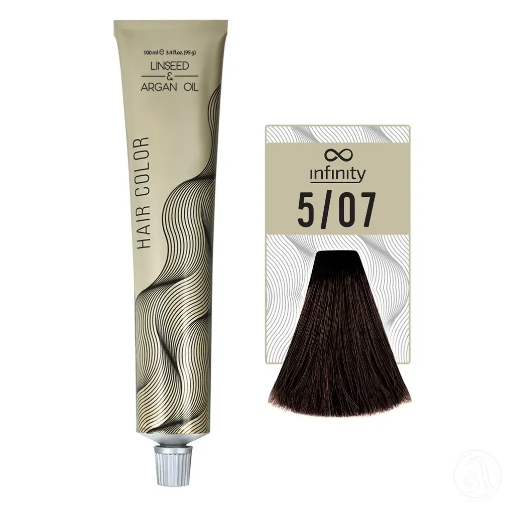 Infinity Farba za kosu, 100ml, 5/07 Duvan-braon
