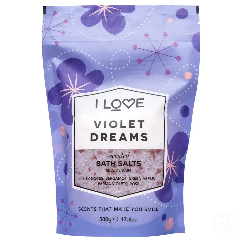 I Love So za kupanje Violet Dreams, 500 g