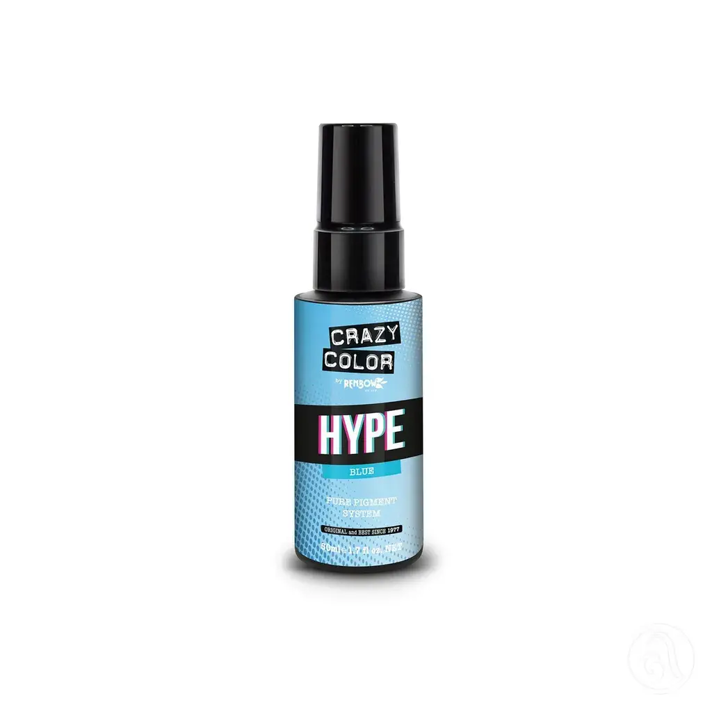 Crazy Color Pigment za kosu Hype, 50ml, Plavi