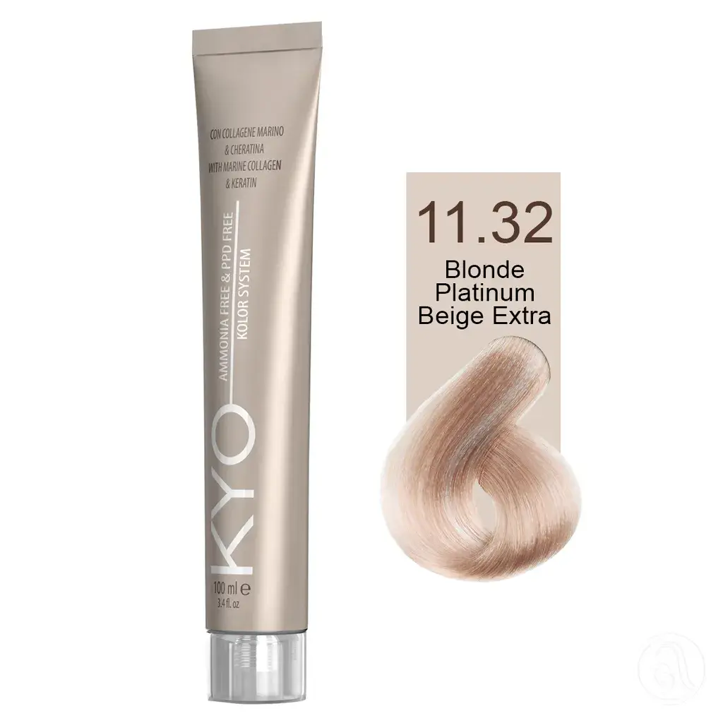KYO Farba za kosu, 100ml, 11.32 Intenzivna bež platinastoplava