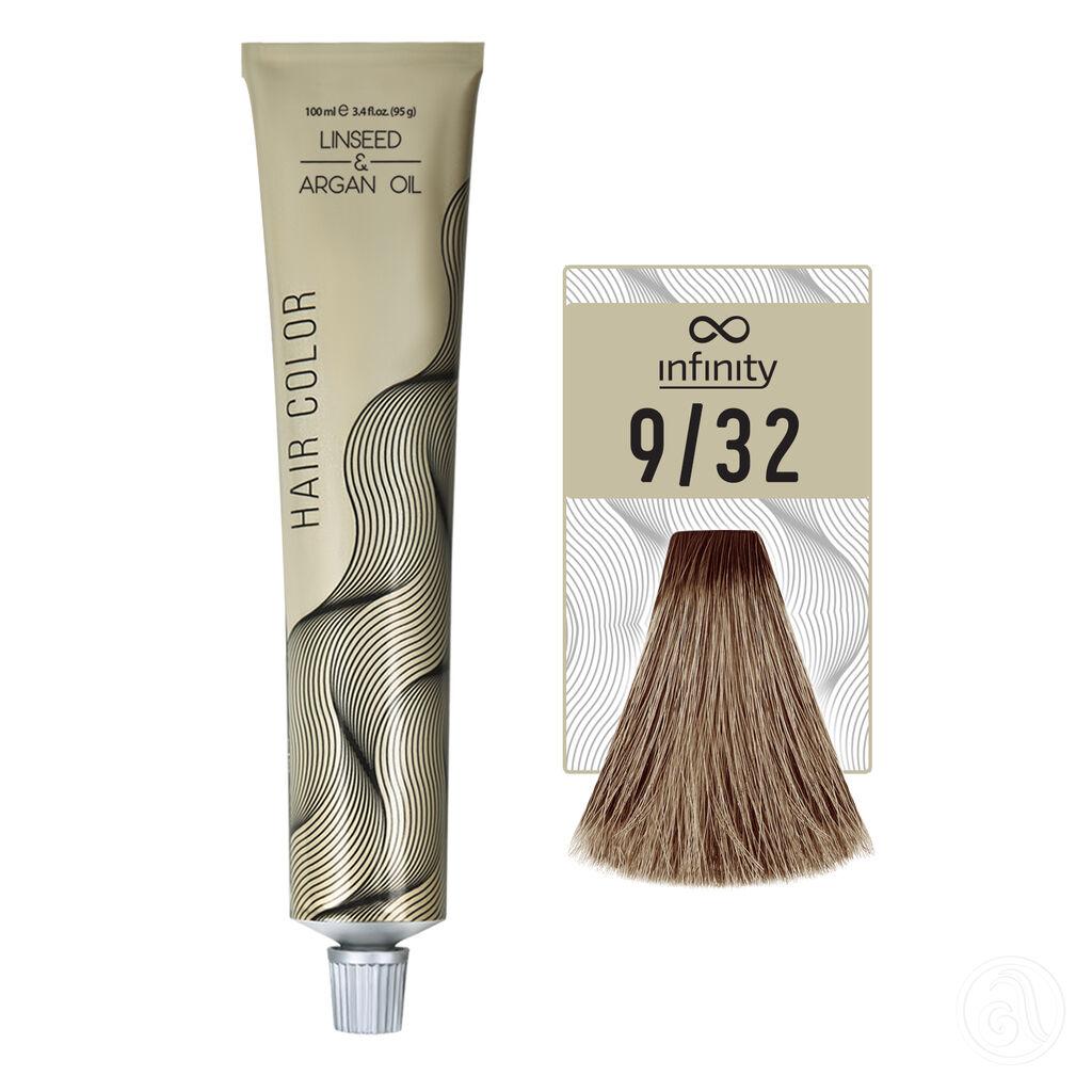 Infinity Farba za kosu, 100ml, 9/32 Izrazito svetla med-plava