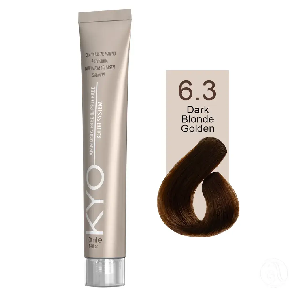 KYO Farba za kosu, 100ml, 6.3 Tamna zlatnoplava