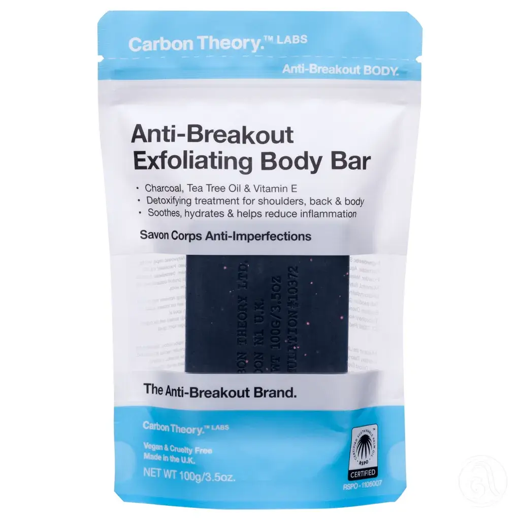 Carbon Theory Sapun za telo Anti-Breakout, 100 g