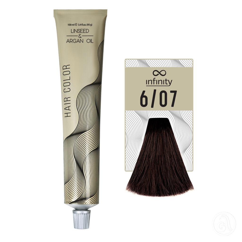 Infinity Farba za kosu, 100ml, 6/07 Prirodna duvan-plava