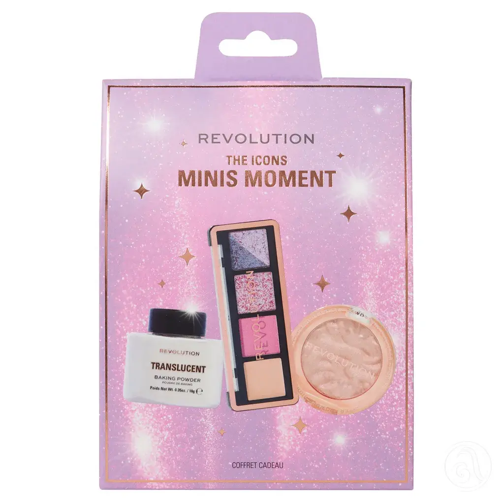 Revolution Set za šminkanje The Icons Minis Moment