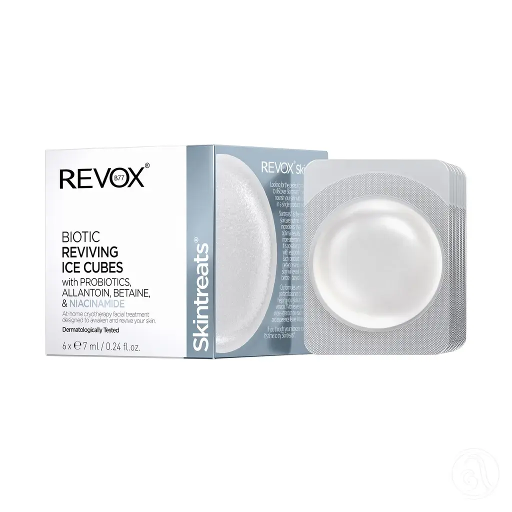 Revox Tretman za lice - kockice leda Skintreats Biotic, 6x7 ml