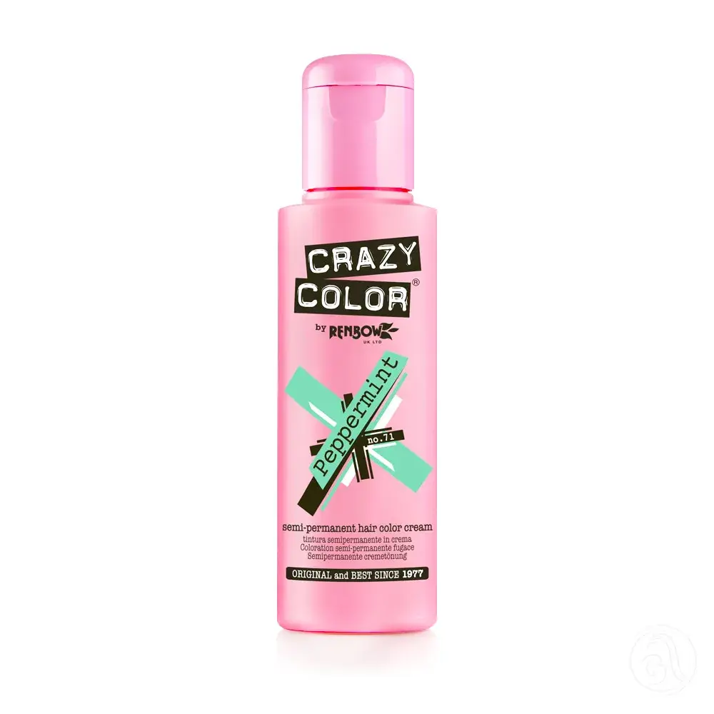 Crazy Color Krema za bojenje kose 100ml, Pepermint