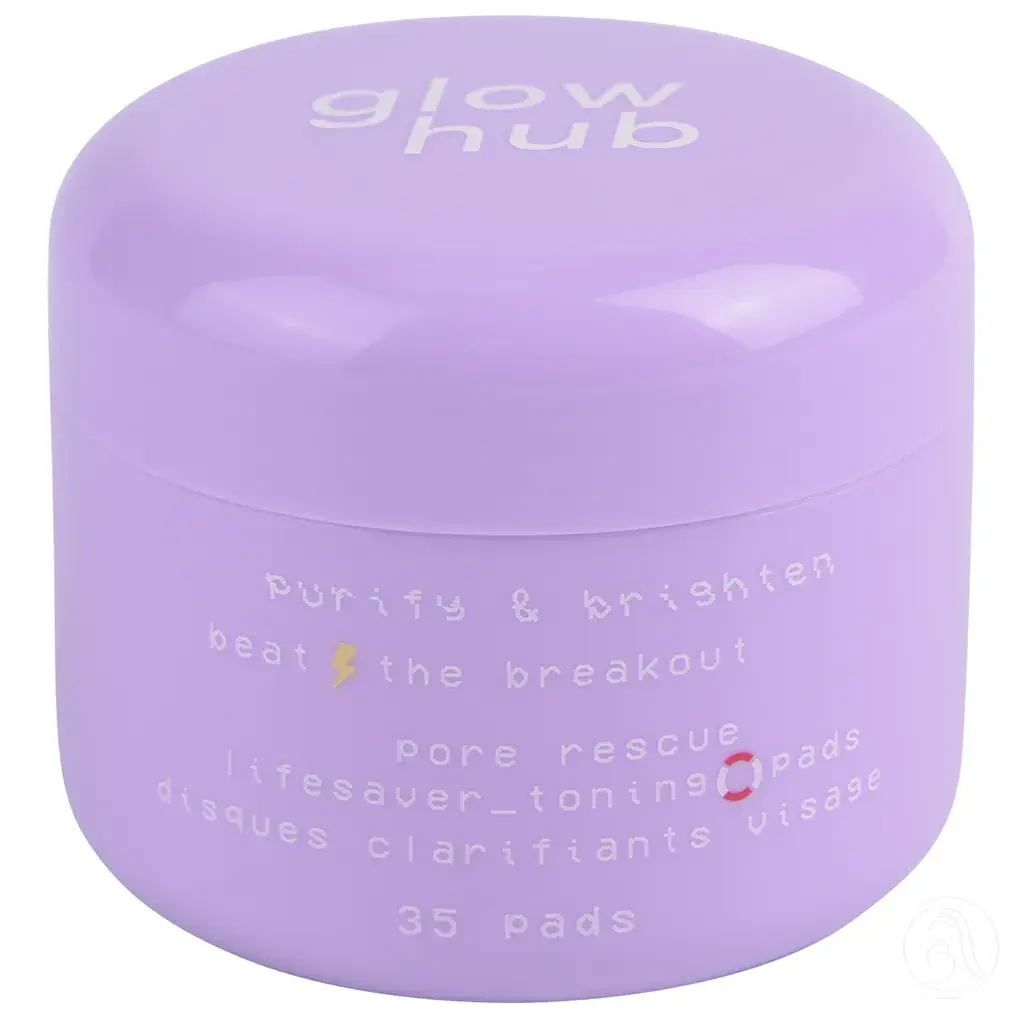 Glow Hub Tupferi sa tonerom za lice Blueberry Purify&Brighten, 35 Komada