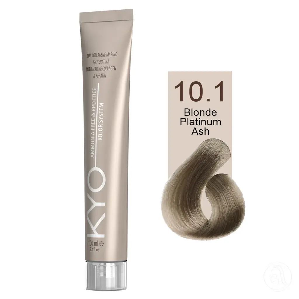 KYO Farba za kosu, 100ml, 10.1 Pepeljasta platinasto plava