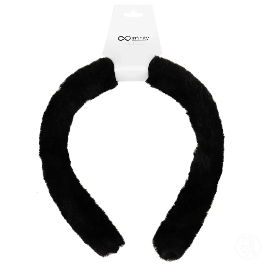 Infinity Rajf za kosu, Plišani, Crni