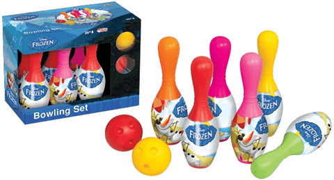 DEDE Igračka Kuglana Set Frozen, Šarena