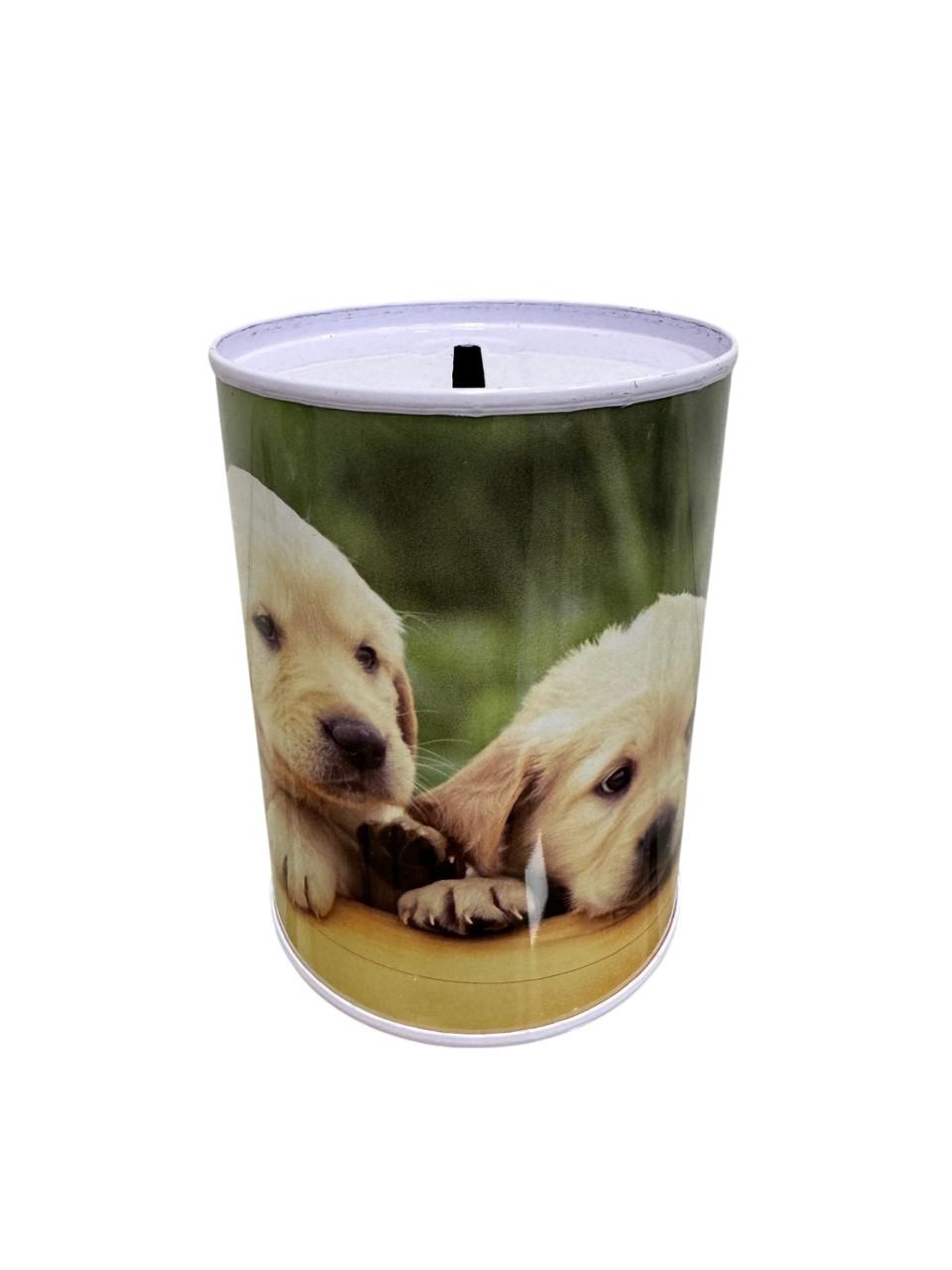 Metalna kasica sa psima, Šarena