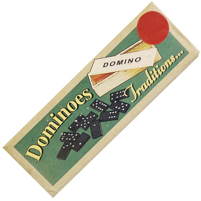 Igračka drvene domine, Crne