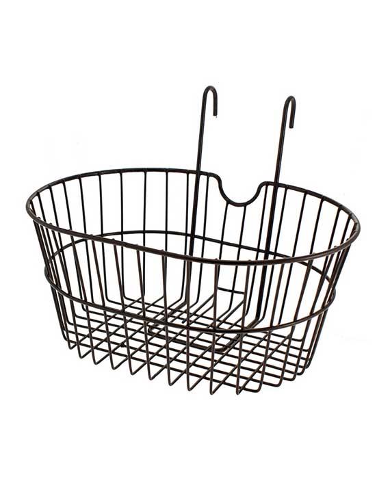 Korpa za biciklo, Crna