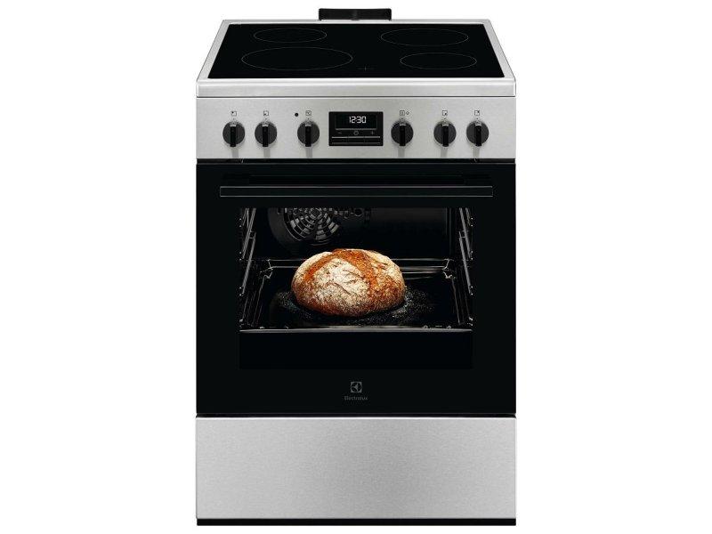 ELECTROLUX Električni štednjak LKR66021MX, Siva