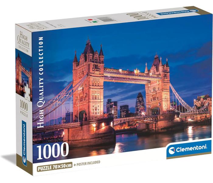 Clementoni Igračka  puzle 1000 kom. Tower Bridge at night