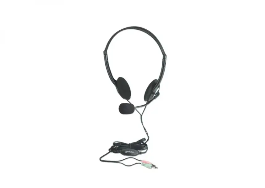 MANHATTAN Slušalice 164429, Slušalice, Žičane, Crne