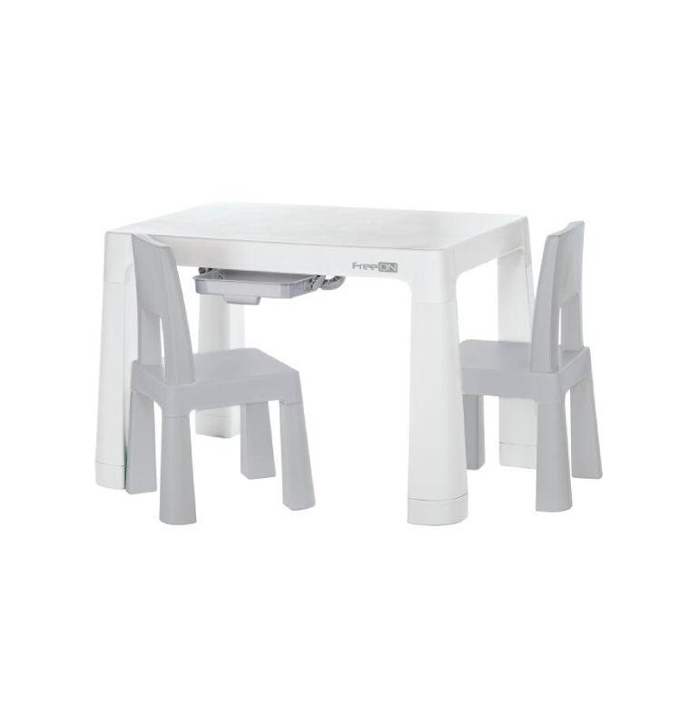 FreeON Plastični sto i stolice Neo 46637, Siva