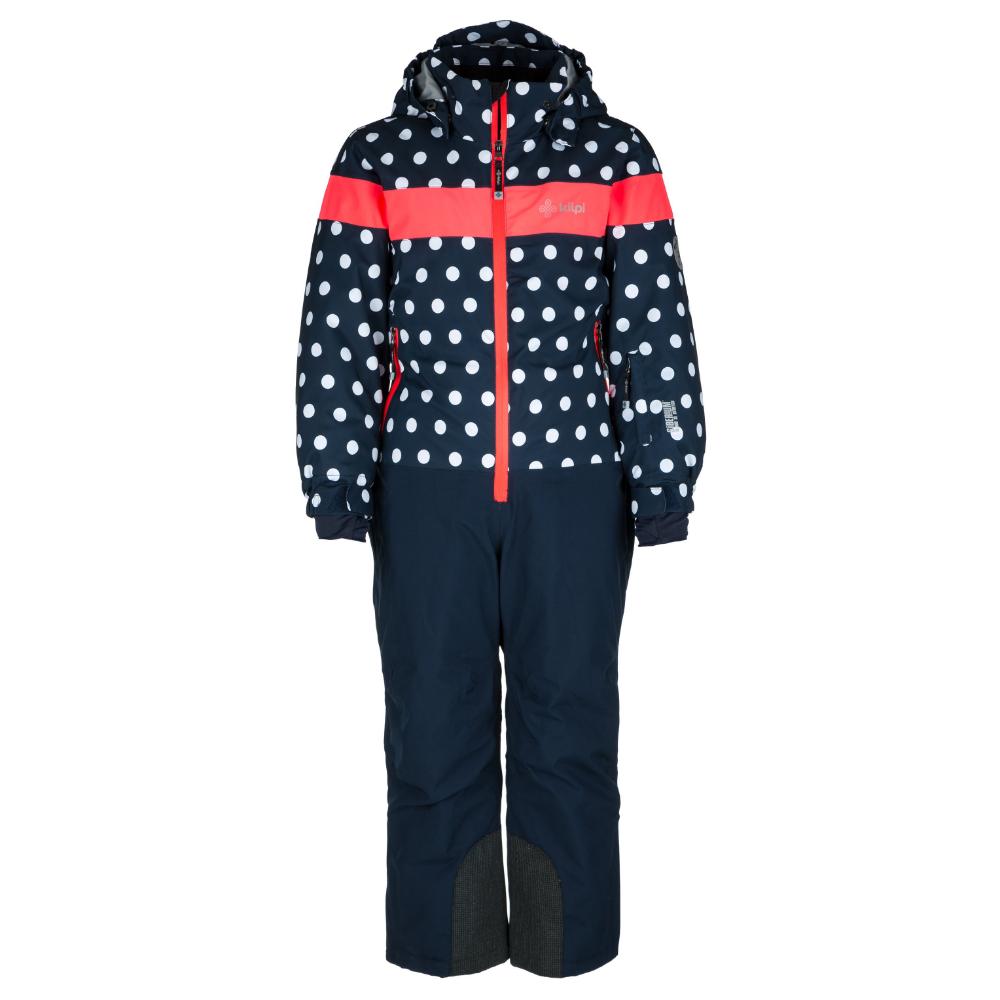 Kilpi Dječije skijaško odijelo Astronaut-JG, Tamnoplavo-Narandžasto