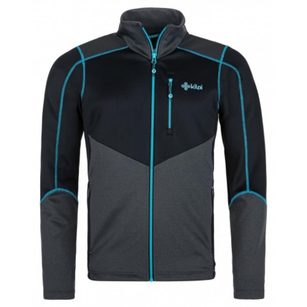 Kilpi Muški sportski duks Team Fleece-M, Tamnosivo-Svijetloplavi