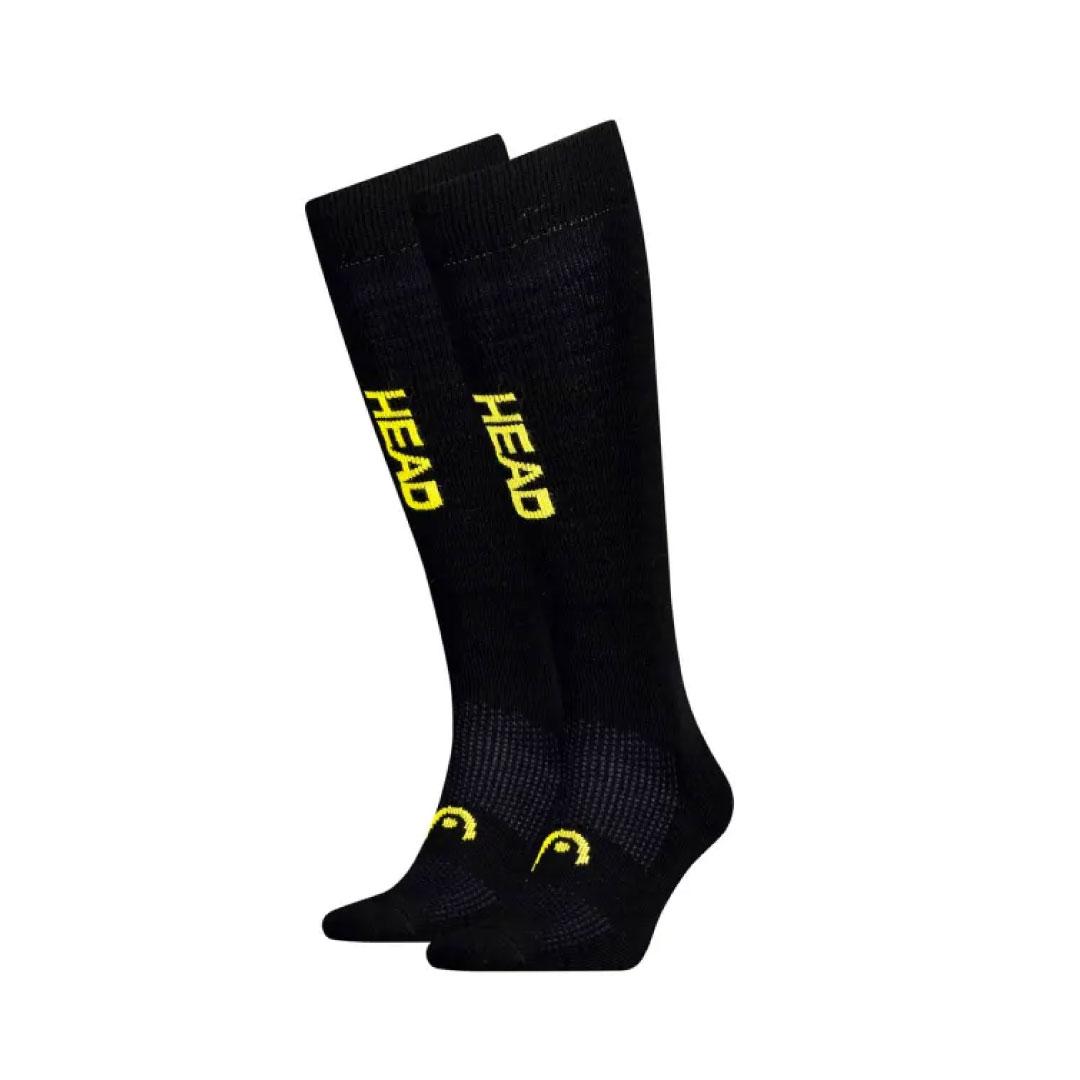 Head Ski čarape Graphic 2P, Crne