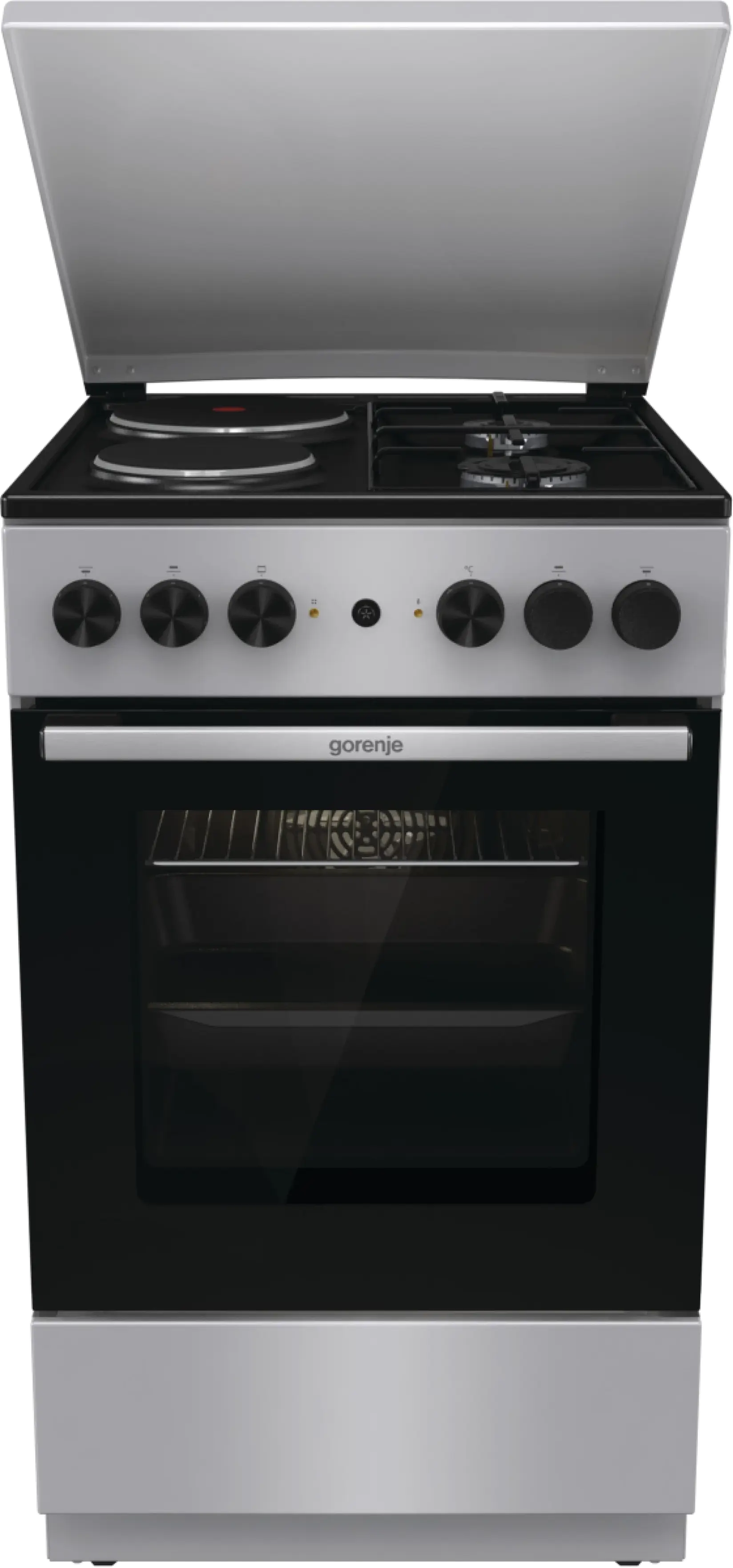 Gorenje Šporet GK5A12SG, 75L, 5.2kW, Sivi