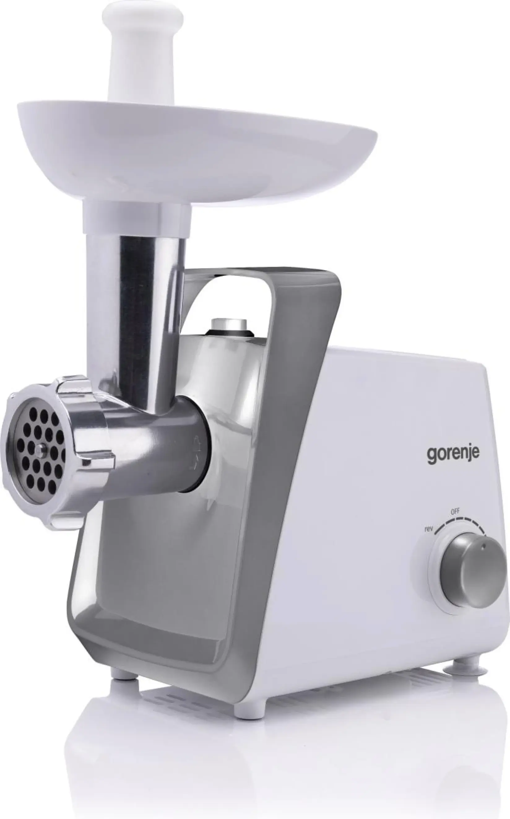 Gorenje Aparat za mljevenje mesa MG1601W, 1600W, 2.2 kg/min, Bijeli