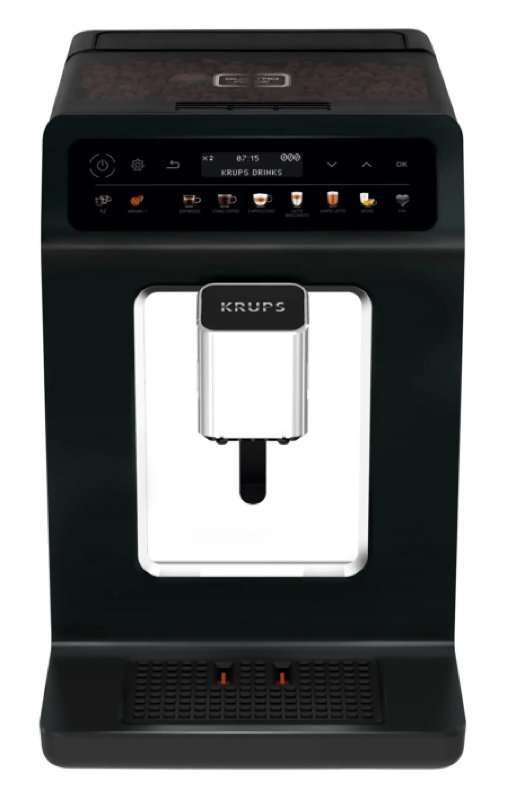Krups Espreso aparat za kafu EA895831, Crni