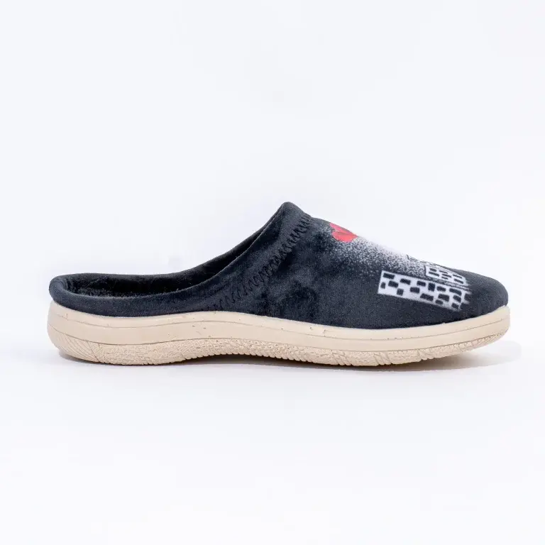 Obuća Vesna Ženske sobne papuče Black cat, Crne